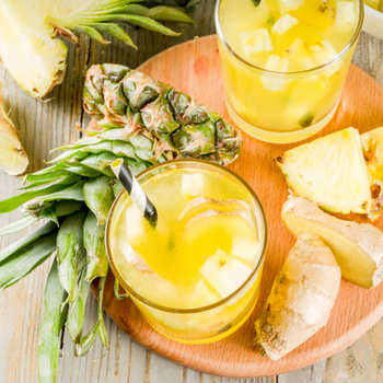 Pineapple, ginger juice